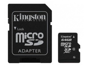 Ajouter au panier Kingston microSD 64 GB XC Kingston microSD 64 GB XC