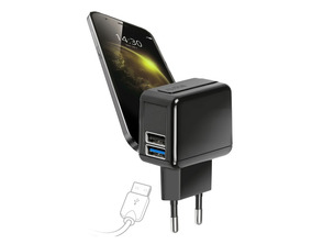Ajouter au panier Chargeur de batterie de voyage 2 ports USB à économie d'énergie Chargeur de batterie de voyage 2 ports USB à économie d'énergie