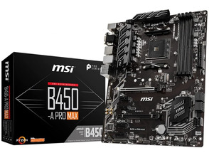 Ajouter au panier Placa Base MSI AM4 B450-A Pro Max Placa Base MSI AM4 B450-A Pro Max