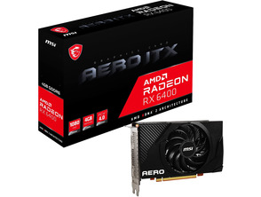 Ajouter au panier Tarjeta Gráfica MSI RX6400 Aero ITX 4GB Tarjeta Gráfica MSI RX6400 Aero ITX 4GB