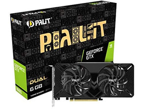 Ajouter au panier Tarjeta Gráfica Palit GTX 1660 Dual 6 Go GDDR5 Tarjeta Gráfica Palit GTX 1660 Dual 6 Go GDDR5