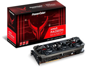 Ajouter au panier Tarjeta Gráfica Powercolor RX 6700XT Red Devil OC 12 Go GDDR6 Tarjeta Gráfica Powercolor RX 6700XT Red Devil OC 12 Go GDDR6