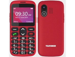 Ajouter au panier Teléfono Móvil Telefunken S520 para Personas Mayores Rojo Teléfono Móvil Telefunken S520 para Personas Mayores Rojo