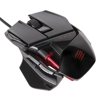 MadCatz Cyborg Rat 3 Rouge Noir