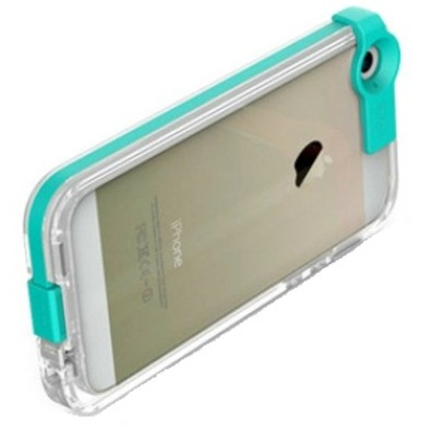 Case with cable for iPhone 6 (4,7") Blanc