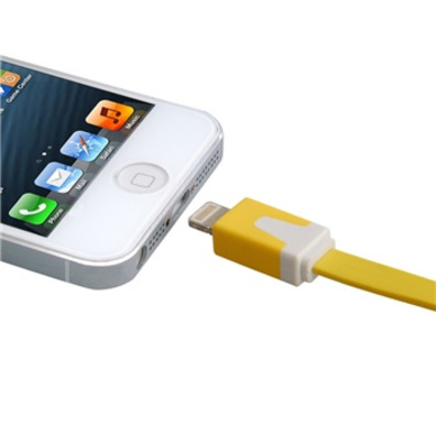 Câble de transfert/rechargement iPhone 5 Jaune