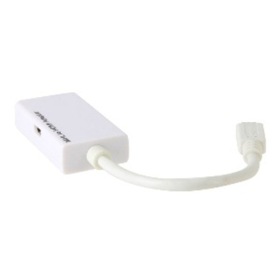 Micro USB to HDMI Cable for Samsung i9000, HTC (White)