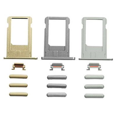 SIM Card Tray and Side Buttons Set for iPhone 6 Plus Or