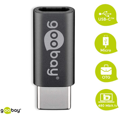 Adaptador USB (C) 3.0 a Micro USB (B) 2.0 Goodbay