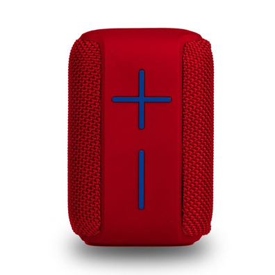 Altavoz con Bluetooth NGS ROLLER COASTER 10W Rojo