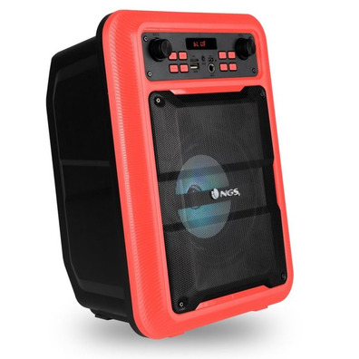 Altavoz NGS Président Roller Lingo Bluetooth Rouge