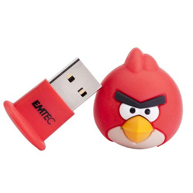 Mémoire USB Angry Birds Rouge 4 Gb