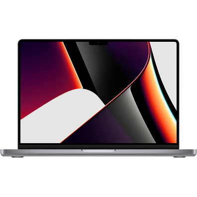 Apple Macbook Pro 14 " /M1 Pro 8-Core CPU/16GB/512GB SSD/14-Core GPU Gris Espacial