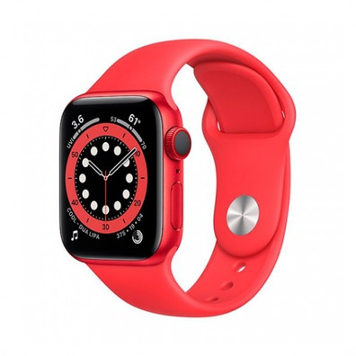 Apple Watch S6 40mm GPS/Cell Rojo Sport Bande M06R3TY/A