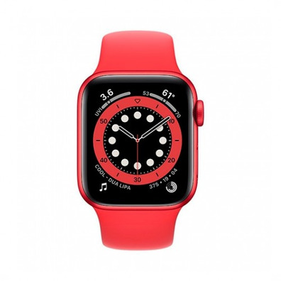 Apple Watch S6 40mm GPS/Cell Rojo Sport Bande M06R3TY/A