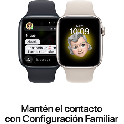 Apple Watch SE 2ª Gen GPS/Cell 44mm Aluminio Negro / Correa Negra