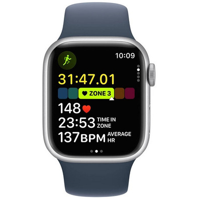 Apple Watch Serie 9 GPS 41mm Aluminio Sport Bleu