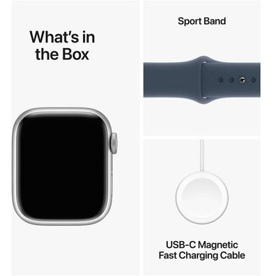 Apple Watch Serie 9 GPS 41mm Aluminio Sport Bleu