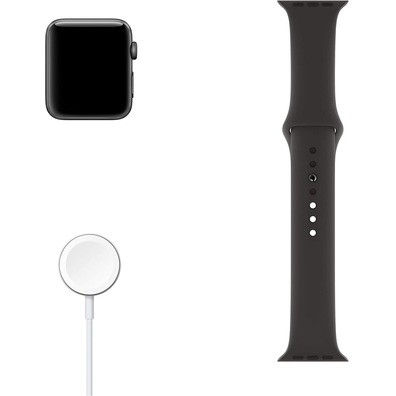 Apple Watch Series 3 GPS 42mm Caja Gris Espacial / Correa Deportiva Negra