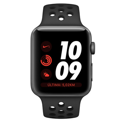 Apple Watch Série 3, Nike GPS Cellule 38mm Espace Gris