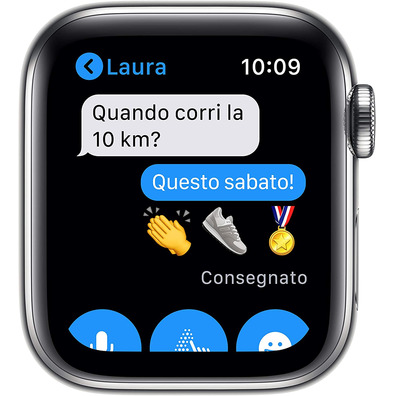 Apple Watch Series 6 GPS + Cell 40mm Acero Inoxannulable