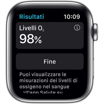 Apple Watch Series 6 GPS + Cellule 44mm Acero Inoxannulable Boucle Milanese Plata