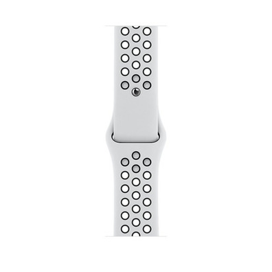 Apple Watch Series 6 GPS/Cellulaire 44mm Caja Aluminio en Plata Correa Nike Deportiva Platino Puro