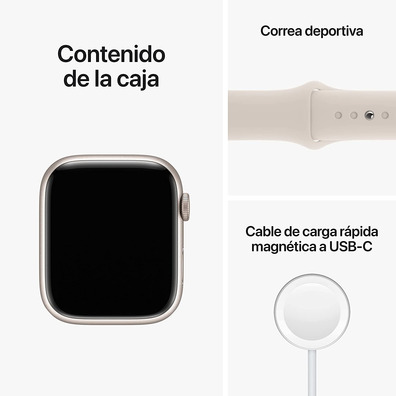 Apple Watch Series 8 GPS 45mm Blanco Estrella / Correa Blanco Estrella