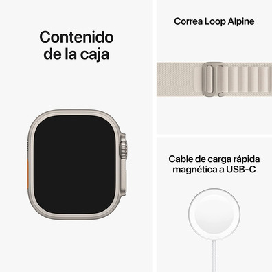 Apple Watch Ultra GPS/Cell 49mm Titanio Blanco Estrella