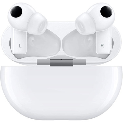 Auriculares Bluetooth Huawei Freebourgeons Pro con estuche de carga Blanco Cerámico