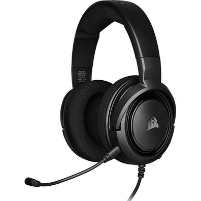 Casque HS35 Stéréo Noir de Carbone Corsair