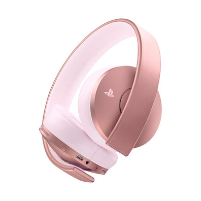 Casque sans Fil Sony 7.1 Or Rose PS4/PC/Mac