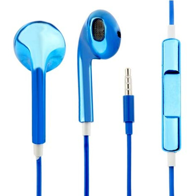 Headphones Handsfree for iPhone Blue