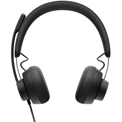 Auriculares Micro Logitech Zone Wired Negro