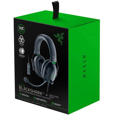 Auriculares Razer Blackrequin V2 + USB Mic Enhancer