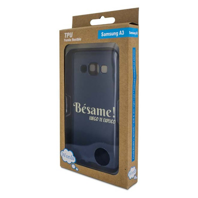 TPU Protective Blue Bésame Samsung Galaxy A3