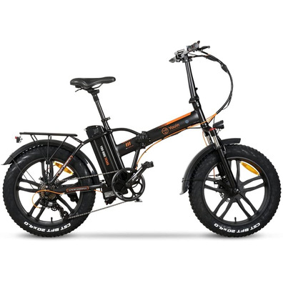 Bicicleta Eléctrica FAT Bike Youin You-Ride Texas Negro / Naranja