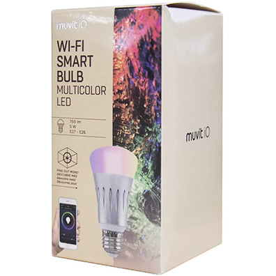 Ampoule smart Muvit IO MIOBULB002 E27