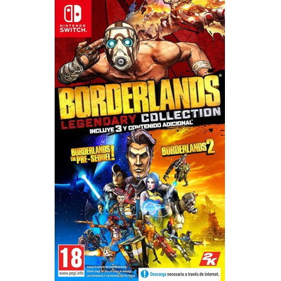 Borderlands Legendary Collection (Code dans une boîte) Commutateur