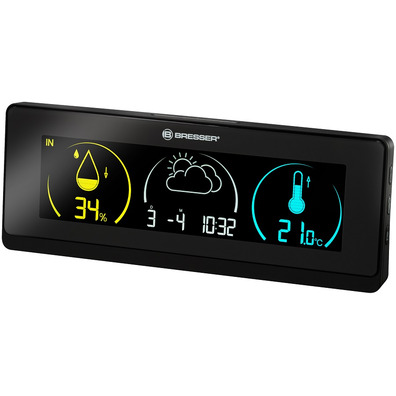 Bresser Couleur Station météorologique Meteo Life Black