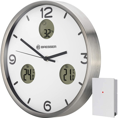 Bresser Reloj Climático Mytime IO NX Blanco