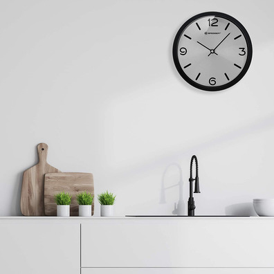 Bresser Reloj de Pared Mytime Edition nègre