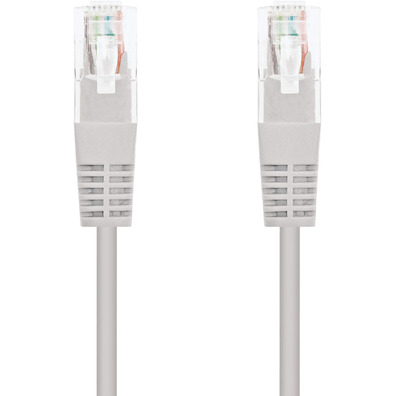 Câble de Red UTP Cat 5E RJ45 Nanocable 15m Gris