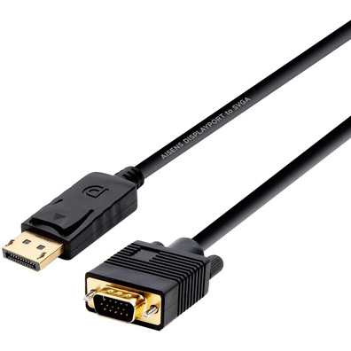 Câble Displayport M a VGA M Aisens 2M