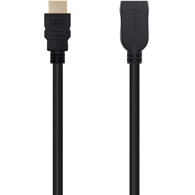 Câble HDMI 2.0 a HDMI-A Nanocable 1m Negro