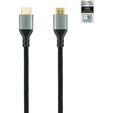 Câble HDMI 2.1 Nanocable Ultra High Speed 1m Negro