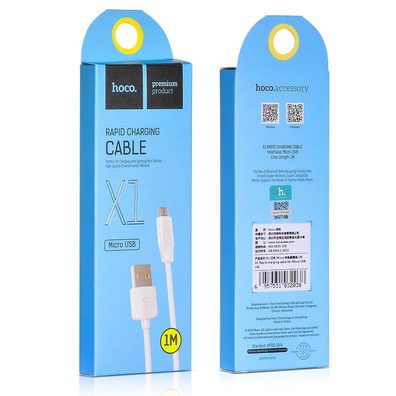 Câble Micro USB X1 Charge Rapide 1m Hoco