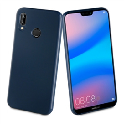 Cas Magnétique Pour Huawei P20 Lite Ultra Mince Muvit Bleu