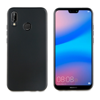 Cas Magnétique Pour Huawei P20 Lite Ultra Mince Noir Muvit