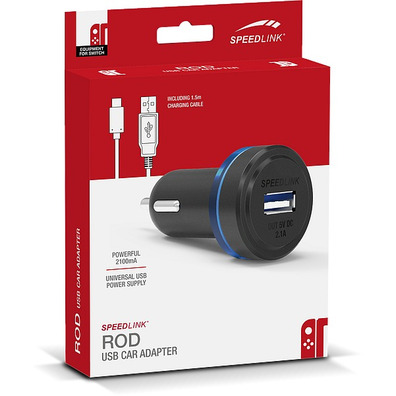 Chargeur de voiture USB Speedlink Nintendo Commutateur